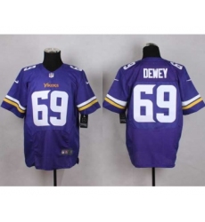 nike nfl jerseys minnesota vikings 69 dewey purple[Elite][dewey]