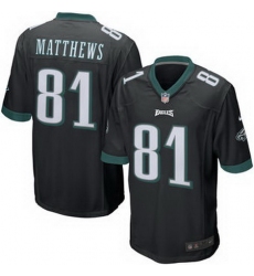 Jordan Matthews Philadelphia Eagles Nike Team Game Jersey Black