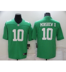 Men Philadelphia Eagles 10 Gardner Minshew II Green Vapor Untouchable Limited Stitched Jersey