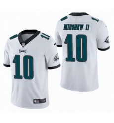 Men Philadelphia Eagles 10 Gardner Minshew II White Vapor Untouchable Limited Stitched Jersey