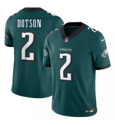 Men Philadelphia Eagles 2 Jahan Dotson Green 2025 New F U S E Vapor Untouchable Limited Stitched Football Jersey Men Philadelphia Eagles 2 Jahan Dotson Green 2025 New F U S E Vapor Untouchable Limited Stitched Football Jersey