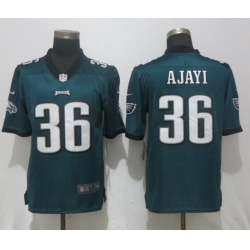 NEW Nike Philadelphia Eagles #36 Ajayi Green 2017 Vapor Untouchable Limited Playey Jersey