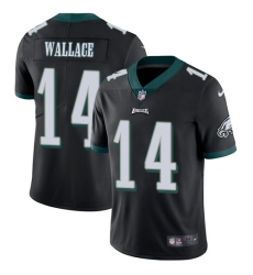 Nike Eagles #14 Mike Wallace Black Alternate Mens Stitched NFL Vapor Untouchable Limited Jersey