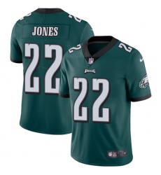 Nike Eagles #22 Sidney Jones Midnight Green Team Color Mens Stitched NFL Vapor Untouchable Limited Jersey