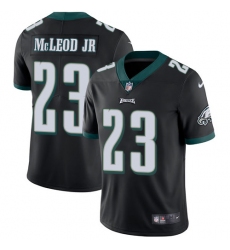 Nike Eagles #23 Rodney McLeod Jr Black Alternate Mens Stitched NFL Vapor Untouchable Limited Jersey