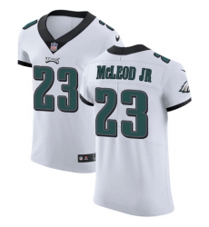 Nike Eagles #23 Rodney McLeod Jr White Mens Stitched NFL Vapor Untouchable Elite Jersey