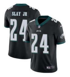 Nike Eagles 24 Darius Slay Jr Black Alternate Men Stitched NFL Vapor Untouchable Limited Jersey