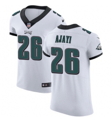 Nike Eagles #26 Jay Ajayi White Mens Stitched NFL Vapor Untouchable Elite Jersey