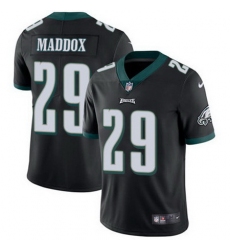 Nike Eagles #29 Avonte Maddox Black Alternate Mens Stitched NFL Vapor Untouchable Limited Jersey