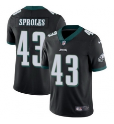 Nike Eagles #43 Darren Sproles Black Alternate Mens Stitched NFL Vapor Untouchable Limited Jersey