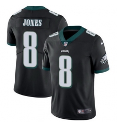 Nike Eagles #8 Donnie Jones Black Alternate Mens Stitched NFL Vapor Untouchable Limited Jersey