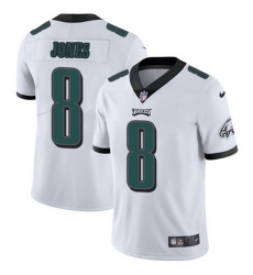 Nike Eagles #8 Donnie Jones White Mens Stitched NFL Vapor Untouchable Limited Jersey