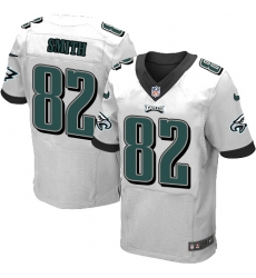 Nike Eagles #82 Torrey Smith White Mens Stitched NFL New Elite Jersey