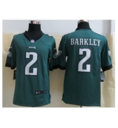 Nike Philadelphia Eagles 2 Matt Barkley Green Limited NFL Jersey