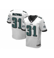 Nike Philadelphia Eagles 31 Byron Maxwell white Elite NFL Jersey