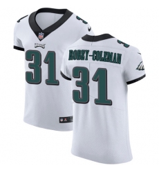 Nike Philadelphia Eagles 31 Nickell Robey Coleman White Men Stitched NFL New Elite Jersey