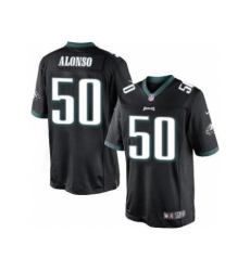 Nike Philadelphia Eagles 50 Kiko Alonso Black Limited NFL Jersey