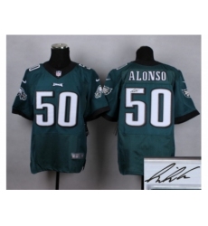 Nike Philadelphia Eagles 50 Kiko Alonso green Elite Signature Jerseys