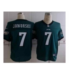 Nike Philadelphia Eagles 7 Ron Jaworski green Elite NFL Jersey