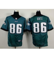 Nike Philadelphia Eagles 86 Zach Ertz Green Elite NFL Jersey