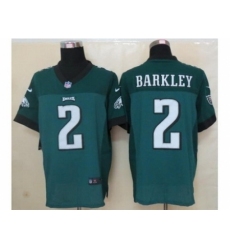 Nike philadelphia eagles 2 Matt Barkley green Elite NFL Jersey