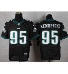 Nike philadelphia eagles 95 Mychal Kendricks black Elite NFL Jersey