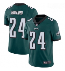 Eagles #24 Jordan Howard Midnight Green Team Color Youth Stitched Football Vapor Untouchable Limited Jersey