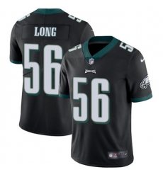 Nike Eagles #56 Chris Long Black Alternate Youth Stitched NFL Vapor Untouchable Limited Jersey