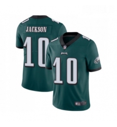 Youth Philadelphia Eagles 10 DeSean Jackson Midnight Green Team Color Vapor Untouchable Limited Player Football Jersey