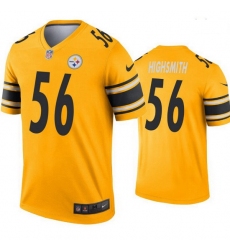 Men Pittsburgh Steelers 56 Highsmith Gold Rush Jersey  281 29