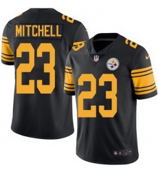 Nike Steelers #23 Mike Mitchell Black Mens Stitched NFL Limited Rush Jersey