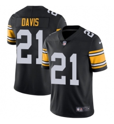Nike Steelers #21 Sean Davis Black Alternate Youth Stitched NFL Vapor Untouchable Limited Jersey