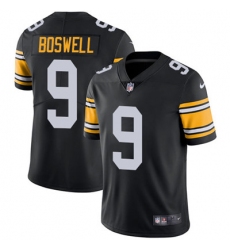 Nike Steelers #9 Chris Boswell Black Alternate Youth Stitched NFL Vapor Untouchable Limited Jersey