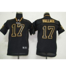 Nike Youth Pittsburgh Steelers #17 Mike wallace black jerseys[Lights out]