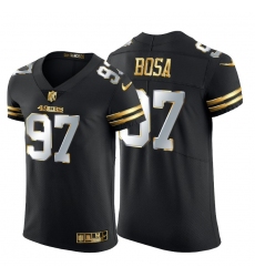 San Francisco 49ers 97 Nick Bosa Men Nike Black Edition Vapor Untouchable Elite NFL Jersey