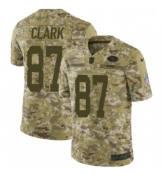 Youth Nike San Francisco 49ers 87 Dwight Clark Limited Camo 2018 Salute to Service NFL Jersey
