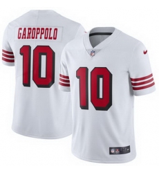 Youth Nike San Francisco 49ers Jimmy Garoppolo 10 Rush NFL Jersey