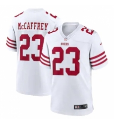 Youth San Francisco 49ers Christian McCaffrey Nike White Vapor Untouchable Stitched Jersey