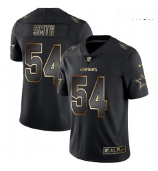 Cowboys 54 Jaylon Smith Black Gold Vapor Untouchable Limited Jersey