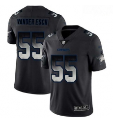 Cowboys 55 Leighton Vander Esch Black Men Stitched Football Vapor Untouchable Limited Smoke Fashion Jersey