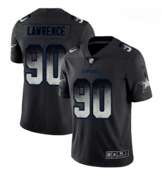 Cowboys 90 Demarcus Lawrence Black Men Stitched Football Vapor Untouchable Limited Smoke Fashion Jersey