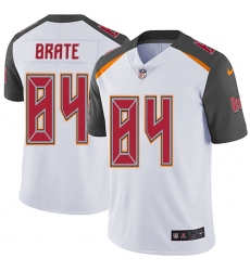 Men Nike Buccaneers #84 Cameron Brate White Stitched NFL Vapor Untouchable Limited Jersey