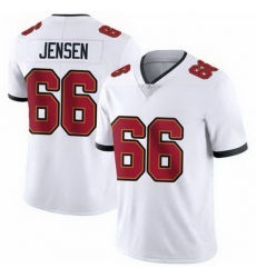 Men Nike Tampa Bay Buccaneers 66 Ryan Jensen White Vapor Limited Jersey