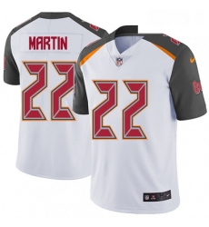Mens Nike Tampa Bay Buccaneers 22 Doug Martin White Vapor Untouchable Limited Player NFL Jersey