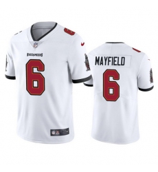 Men's Tampa Bay Buccaneers #6 Baker Mayfield White Vapor Untouchable Limited Stitched Jersey