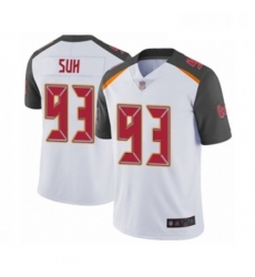Mens Tampa Bay Buccaneers 93 Ndamukong Suh White Vapor Untouchable Limited Player Football Jersey