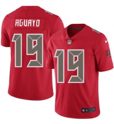 Nike Buccaneers #19 Roberto Aguayo Red Mens Stitched NFL Limited Rush Jersey