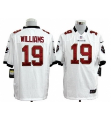 Nike Tampa Bay Buccaneers 19 Mike Williams White Game NFL Jersey