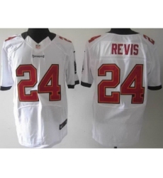 Nike Tampa Bay Buccaneers 24 Darrelle Revis White Elite NFL Jersey