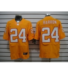 Nike Tampa Bay Buccaneers 24 Mark Barron Orange Elite NFL Jersey